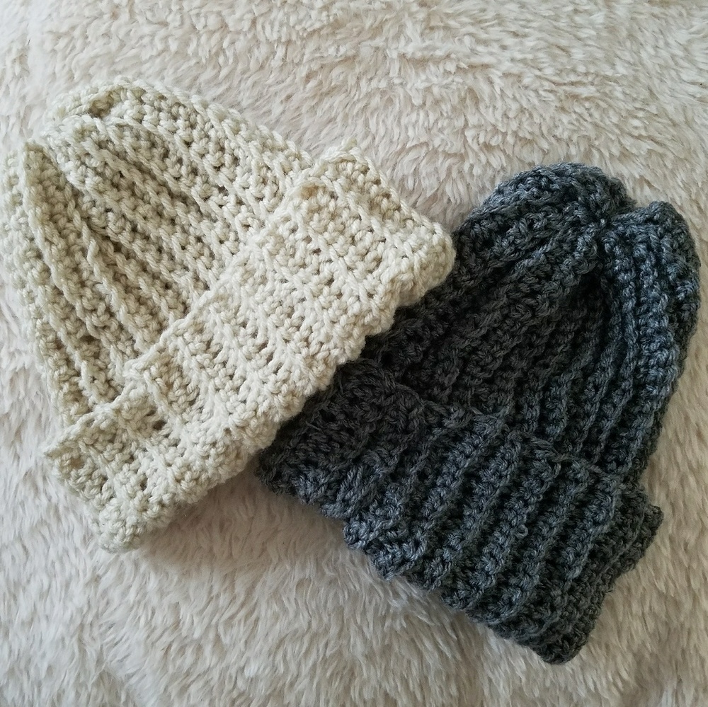 Set of Two Handmade Hats - Picture 1 of 1